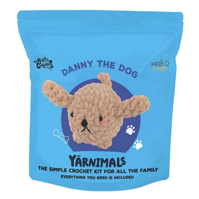 Softie Yarnimals Amigurumi Kit Danny the Dog