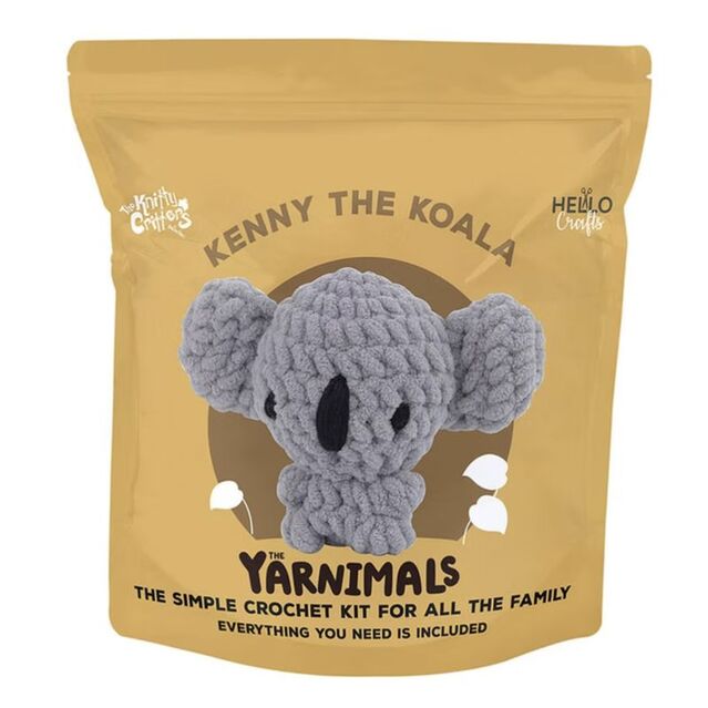 Softie Yarnimals Amigurumi Kit Kenny the Koala
