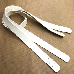 HOBİPOP - Suni Deri Çanta Sapı Beyaz Düz HOBİPOP - Suni Deri Çanta Sapı Beyaz Düz