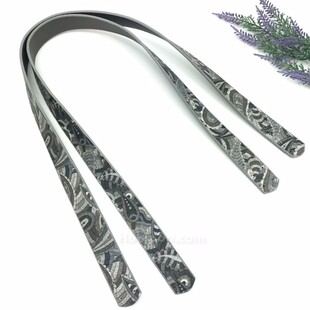 HOBİPOP - Suni Deri Desenli Çanta Sapı Gri HOBİPOP - Suni Deri Desenli Çanta Sapı Gri