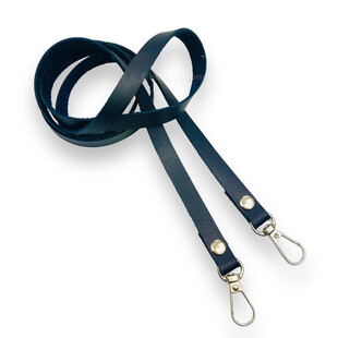 HOBİPOP - Suni Deri Spaghetti İnce Çanta Askısı Lacivert HOBİPOP - Suni Deri Spaghetti İnce Çanta Askısı Lacivert