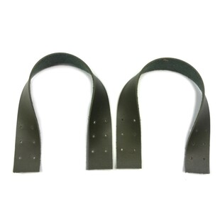 HOBİPOP - Suni Deri Tepsi Sapı Haki Yeşil Çift HOBİPOP - Suni Deri Tepsi Sapı Haki Yeşil Çift