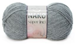 NAKO - Süper İnci 00194 Gri Melanj NAKO - Süper İnci 00194 Gri Melanj