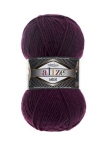 ALİZE - Alize Süperlana Midi 111 Mürdüm ALİZE - Alize Süperlana Midi 111 Mürdüm