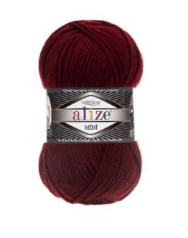 Süperlana Midi 57 Bordo