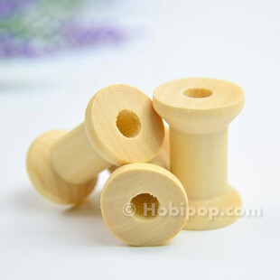 HOBİPOP - Tahta Makara Orta Boy HOBİPOP - Tahta Makara Orta Boy