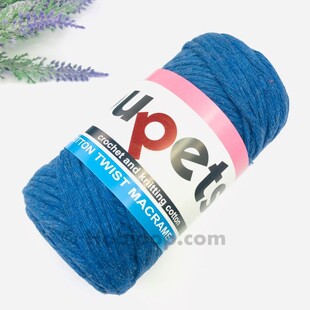 PUPPETS - Tarama Makrome İpi 3 MM 250 g Saks Mavi PUPPETS - Tarama Makrome İpi 3 MM 250 g Saks Mavi