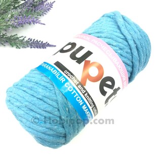 PUPPETS - Tarama Makrome İpi 3 MM 250 g Turkuaz PUPPETS - Tarama Makrome İpi 3 MM 250 g Turkuaz