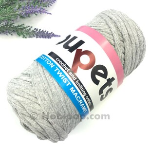 PUPPETS - Tarama Makrome İpi 3 MM 250 g Gri PUPPETS - Tarama Makrome İpi 3 MM 250 g Gri