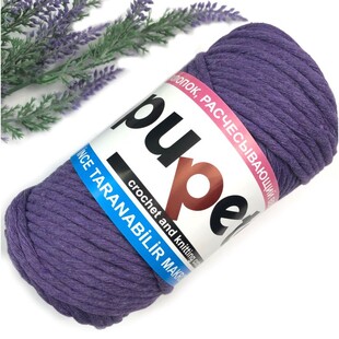 PUPPETS - Tarama Makrome İpi 3 MM 250 g Mor PUPPETS - Tarama Makrome İpi 3 MM 250 g Mor