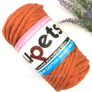PUPPETS - Tarama Makrome İpi 4 MM 250 g Açık Kiremit PUPPETS - Tarama Makrome İpi 4 MM 250 g Açık Kiremit