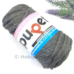 PUPPETS - Tarama Makrome İpi 4 MM 250 g Antrasit PUPPETS - Tarama Makrome İpi 4 MM 250 g Antrasit