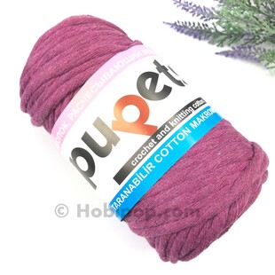 PUPPETS - Tarama Makrome İpi 4 MM 250 g Soft Fuşya PUPPETS - Tarama Makrome İpi 4 MM 250 g Soft Fuşya