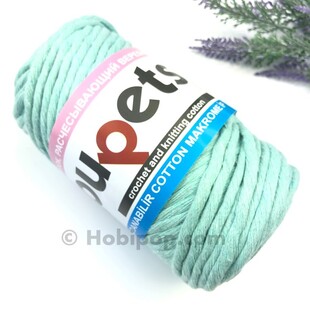 PUPPETS - Tarama Makrome İpi 4 MM 250 g Koyu Su Yeşili PUPPETS - Tarama Makrome İpi 4 MM 250 g Koyu Su Yeşili