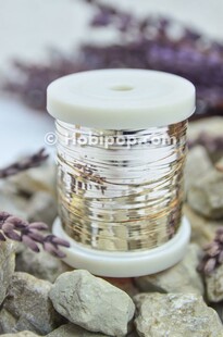 MURAT - Tel Kırma Teli 30 Metrelik Tekli Makara Gümüş