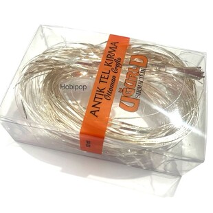 UĞURLU - Tel Kırma Teli 50 Metre Çile Gümüş Renk