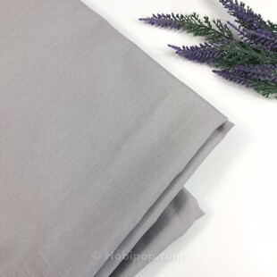 HOBİPOP - Terikoton Pamuklu Kumaş- Çanta Astarı Gri HOBİPOP - Terikoton Pamuklu Kumaş- Çanta Astarı Gri