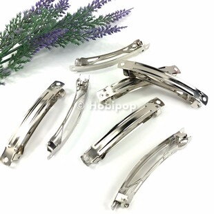 HOBİPOP - Toka Klipsi Gümüş Renk