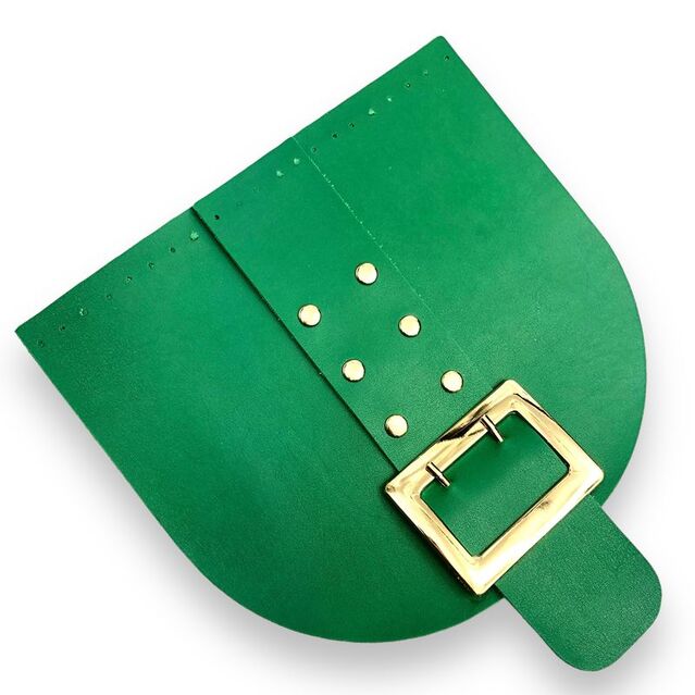 Tokalı Çanta Kapağı Benetton Yeşil