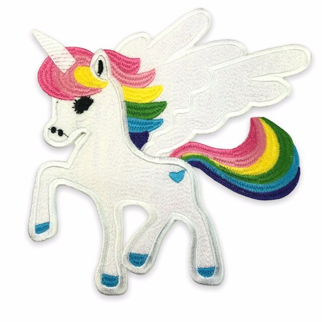 Unicorn Yama Arma Aplike Büyük