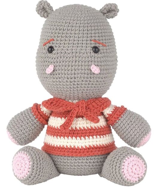 Utangaç Su Aygırı Amigurumi Yapım Seti