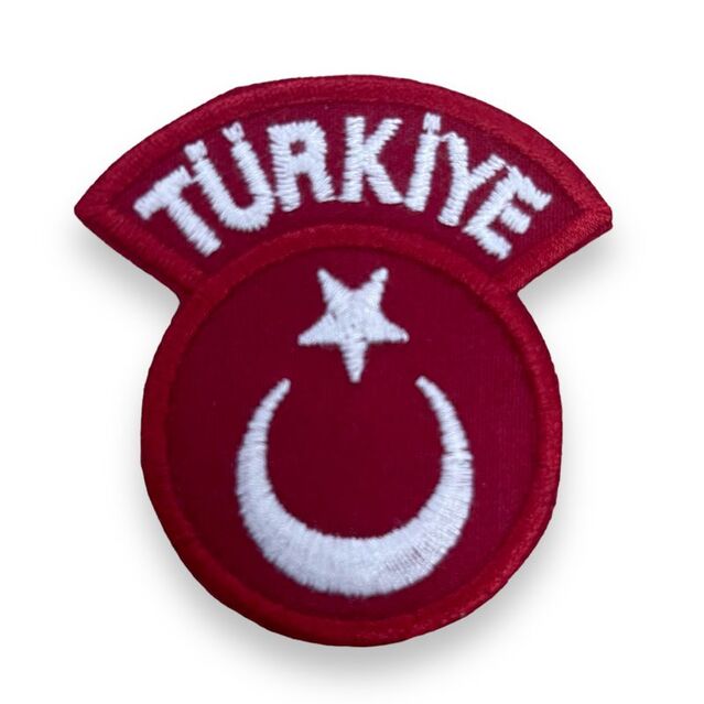 Ütüyle Yapışan Arma Bayrak 011