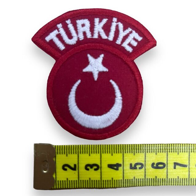 Ütüyle Yapışan Arma Bayrak 011