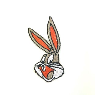 Ütüyle Yapışan Arma Bugs Bunny Turuncu - Thumbnail