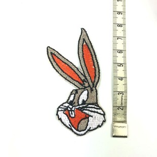 Ütüyle Yapışan Arma Bugs Bunny Turuncu - Thumbnail
