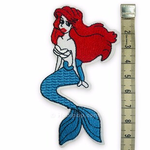 Ütüyle Yapışan Arma Deniz Kızı Mermaid - Thumbnail