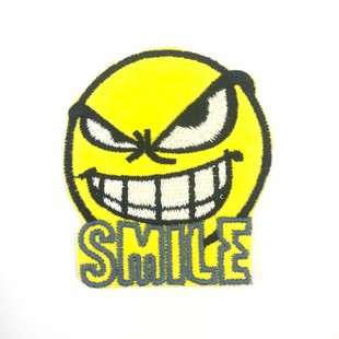 Ütüyle Yapışan Arma Smile - Thumbnail