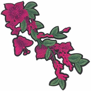 HOBİPOP - Ütüyle Yapışan Aplike Büyük Pembe