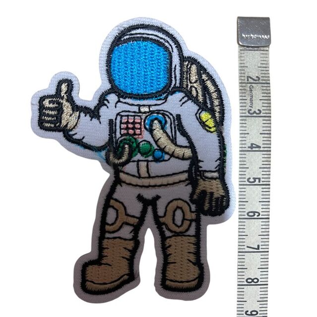 Ütüyle Yapışan Arma Mavi Astronot Ütüyle Yapışan Arma Mavi Astronot