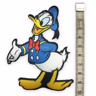 Ütüyle Yapışan Arma Yama Donald Duck Arma - Thumbnail
