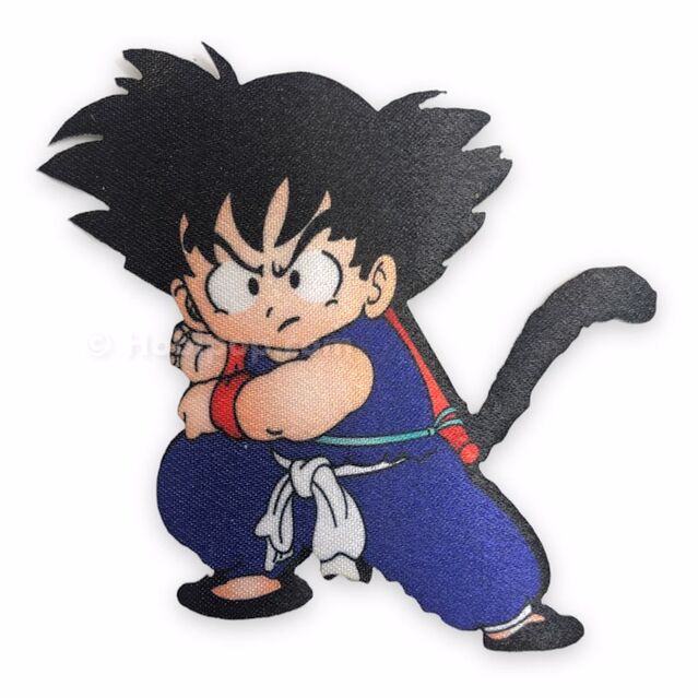 Ütüyle Yapışan Arma Yama Kid Goku Arma