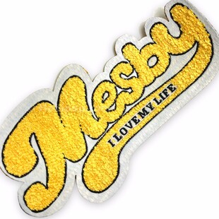 HOBİPOP - Ütüyle Yapışan Arma Yama Mesby Sarı HOBİPOP - Ütüyle Yapışan Arma Yama Mesby Sarı