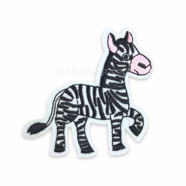 Ütüyle Yapışan Arma Zebra