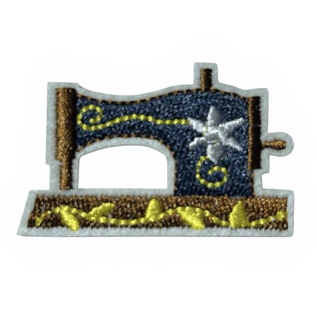 Ütüyle Yapışan Yama Arma Dikiş Makinesi