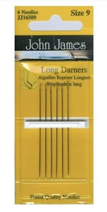 JOHN JAMES - Uzun Brezilya Nakış İğnesi 9 JOHN JAMES - Uzun Brezilya Nakış İğnesi 9