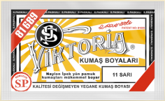 VİKTORİA - Viktoria Toz Kumaş Boyası 11 Sarı