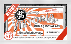 VİKTORİA - Viktoria Toz Kumaş Boyası 12 Turuncu VİKTORİA - Viktoria Toz Kumaş Boyası 12 Turuncu