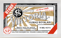 VİKTORİA - Viktoria Toz Kumaş Boyası 15 Bej Koyu