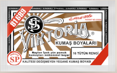 VİKTORİA - Viktoria Toz Kumaş Boyası 16 Tütün Rengi VİKTORİA - Viktoria Toz Kumaş Boyası 16 Tütün Rengi