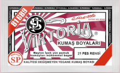 VİKTORİA - Viktoria Toz Kumaş Boyası 21 Fes Rengi VİKTORİA - Viktoria Toz Kumaş Boyası 21 Fes Rengi