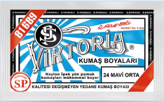 VİKTORİA - Viktoria Toz Kumaş Boyası 24 Mavi Orta VİKTORİA - Viktoria Toz Kumaş Boyası 24 Mavi Orta