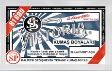 VİKTORİA - Viktoria Toz Kumaş Boyası 28 Açık Lacivert VİKTORİA - Viktoria Toz Kumaş Boyası 28 Açık Lacivert