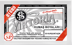 VİKTORİA - Viktoria Toz Kumaş Boyası 33 Kurşuni Açık