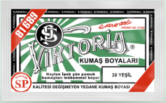 VİKTORİA - Viktoria Toz Kumaş Boyası 38 Yeşil VİKTORİA - Viktoria Toz Kumaş Boyası 38 Yeşil
