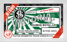 VİKTORİA - Viktoria Toz Kumaş Boyası 39 Yeşil Koyu