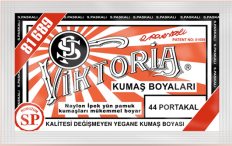VİKTORİA - Viktoria Toz Kumaş Boyası 44 Portakal VİKTORİA - Viktoria Toz Kumaş Boyası 44 Portakal
